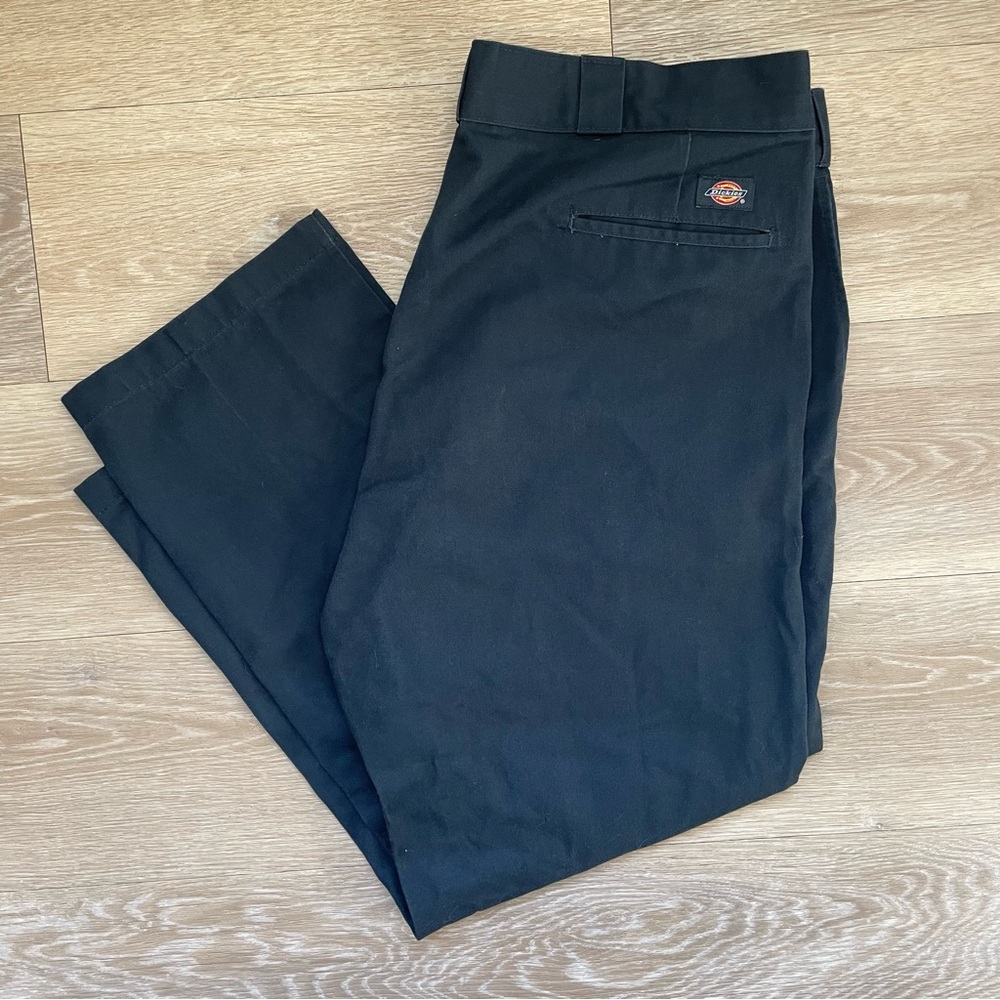 SOLD Vintage 874 Dickies Black Trousers
